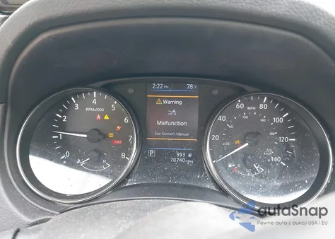 2021 Nissan Rogue Sport S Awd Xtronic Cvt из США, поврежденный, VIN JN1BJ1AW9MW444787